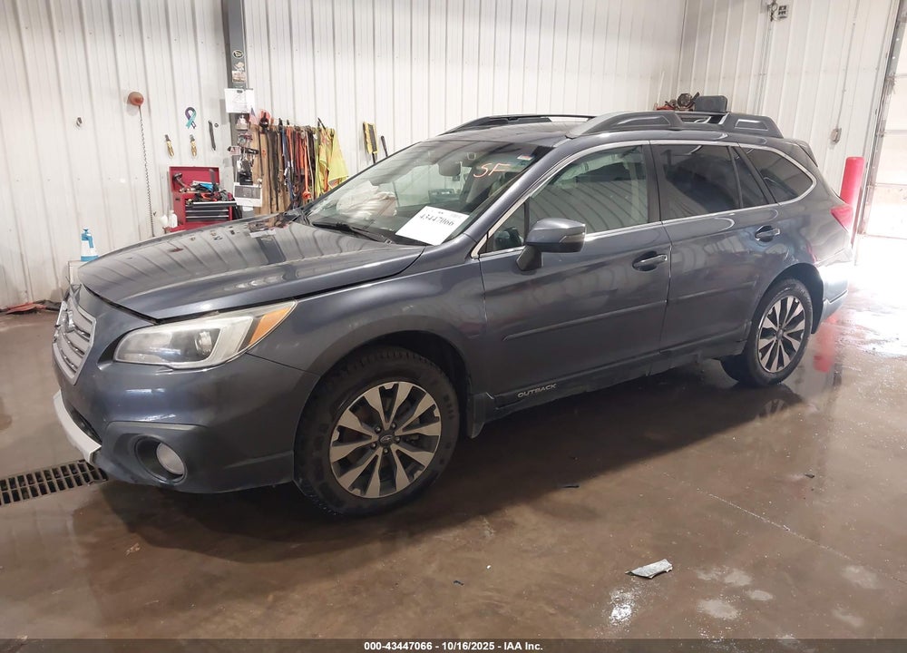 2016 SUBARU OUTBACK 2.5I LIMITED VIN: 4S4BSANC9G3349514