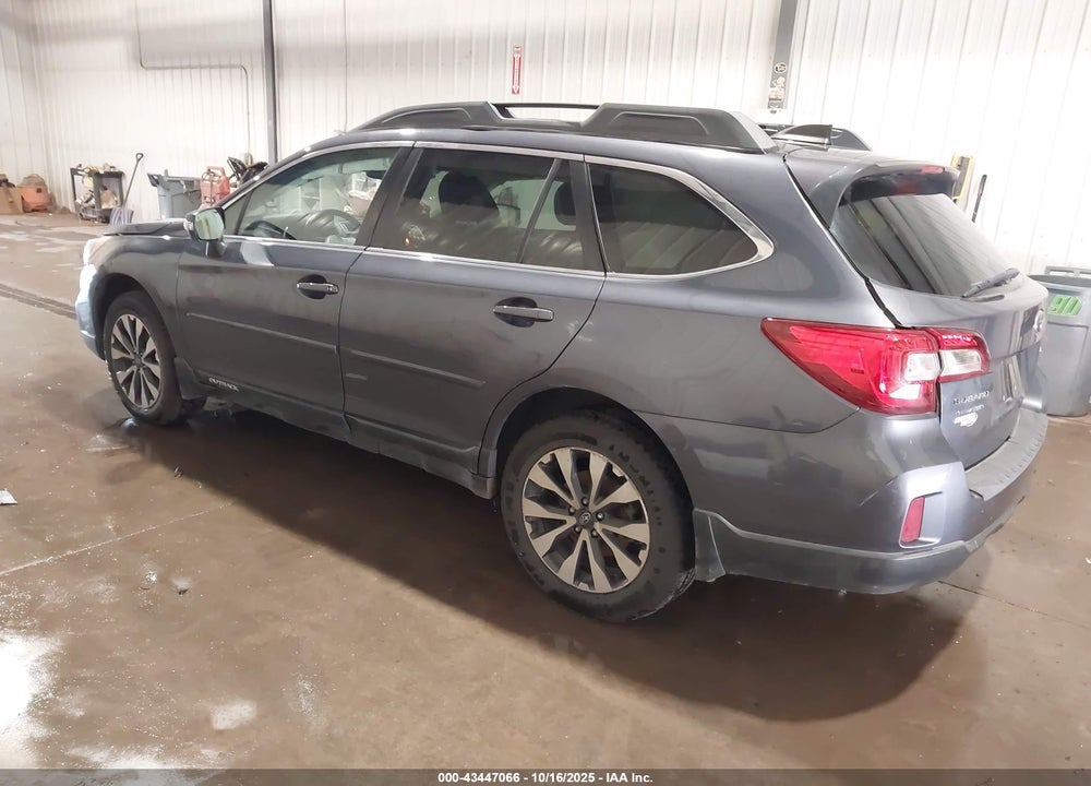 2016 SUBARU OUTBACK 2.5I LIMITED VIN: 4S4BSANC9G3349514