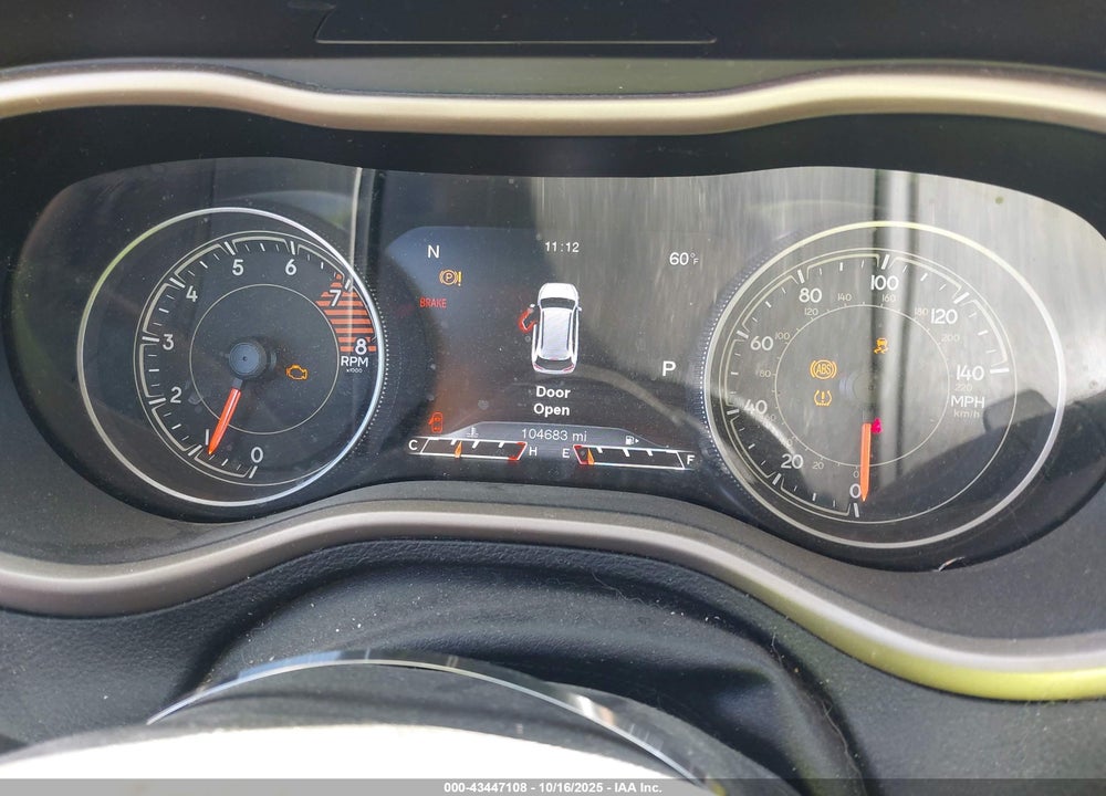 2016 JEEP CHEROKEE VIN: 1C4PJMDS2GW187120