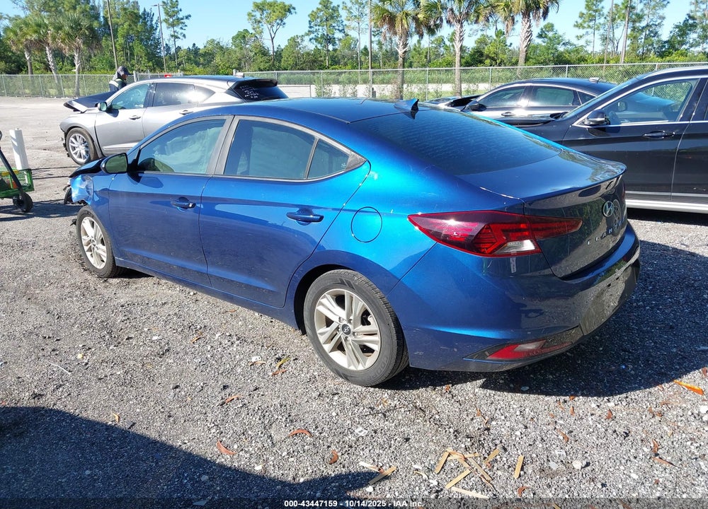 2019 HYUNDAI ELANTRA SEL VIN: 5NPD84LF5KH491592