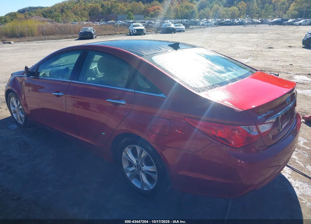 2013 HYUNDAI SONATA LIMITED VIN: 5NPEC4AC6DH597645