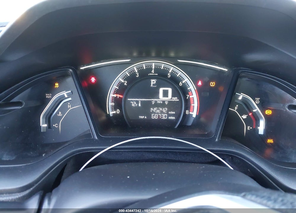 2018 HONDA CIVIC VIN: 2HGFC2F59JH507252