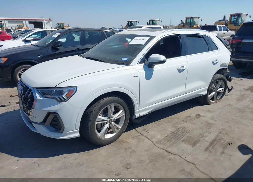 2023 AUDI Q3 PREMIUM PLUS 45 TFSI S LINE QUATTRO TIPTRONIC VIN: WA1EECF31P1118485