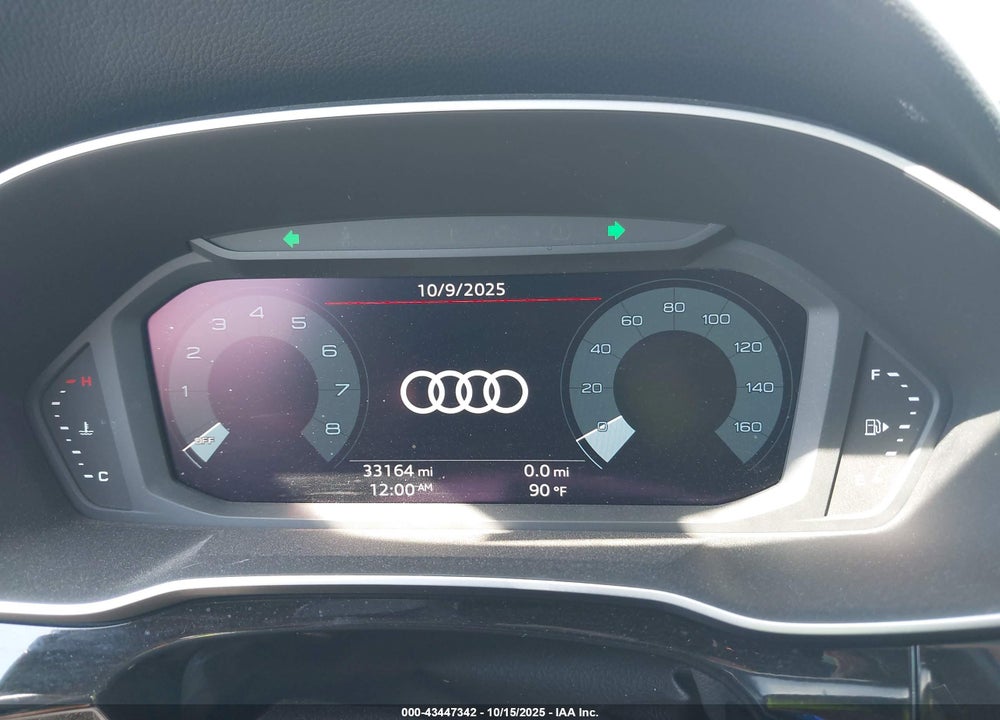 2023 AUDI Q3 PREMIUM PLUS 45 TFSI S LINE QUATTRO TIPTRONIC VIN: WA1EECF31P1118485