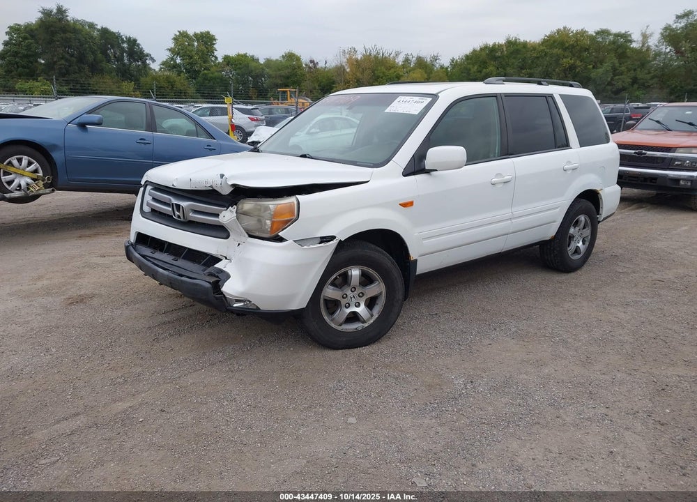 2007 HONDA PILOT EX-L VIN: 2HKYF18687H523179
