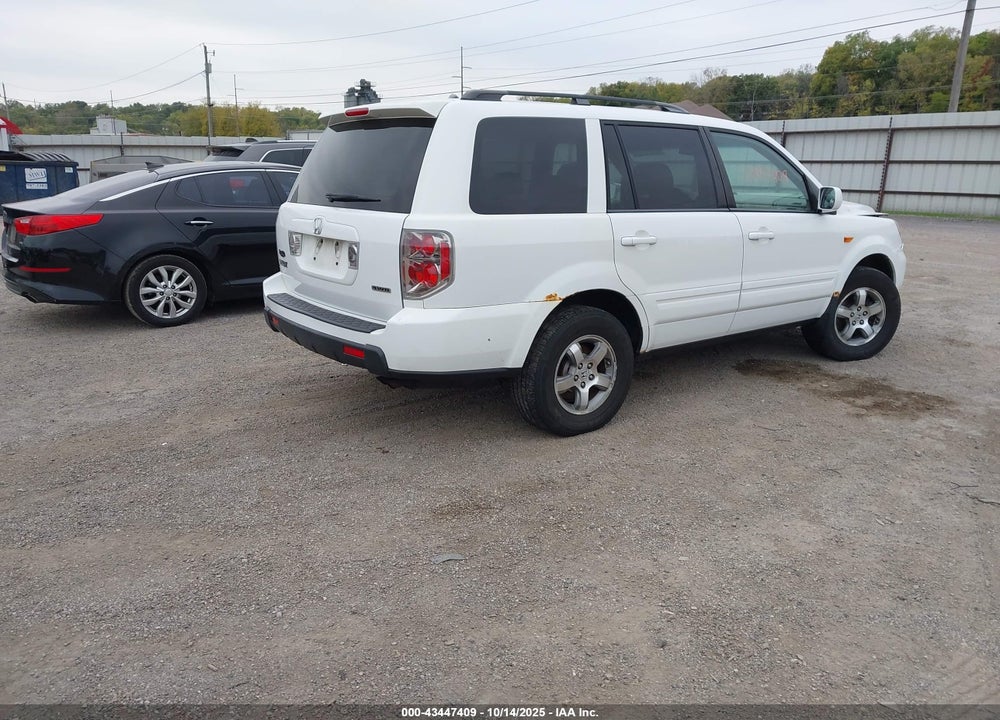 2007 HONDA PILOT EX-L VIN: 2HKYF18687H523179