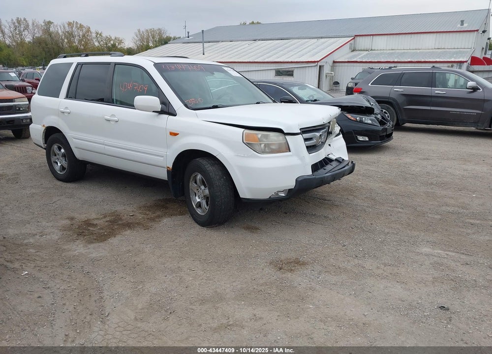 2007 HONDA PILOT EX-L VIN: 2HKYF18687H523179