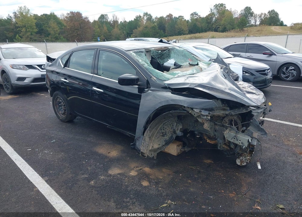 2015 NISSAN SENTRA S VIN: 3N1AB7AP1FY216282
