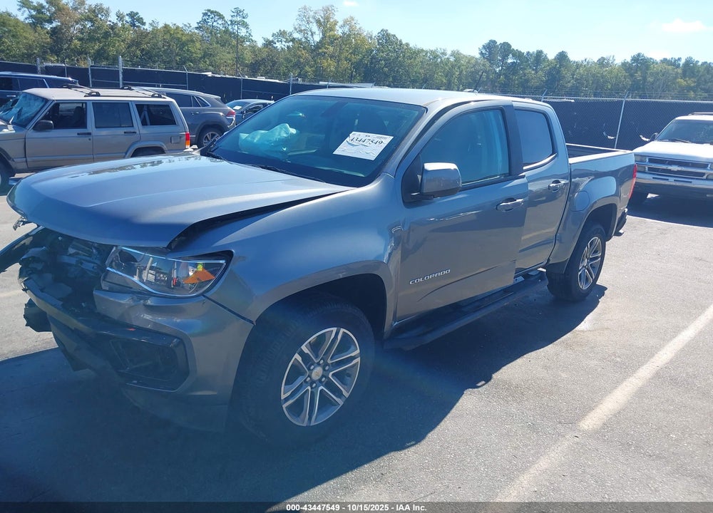 2022 CHEVROLET COLORADO VIN: 1GCGSBEN0N1218272