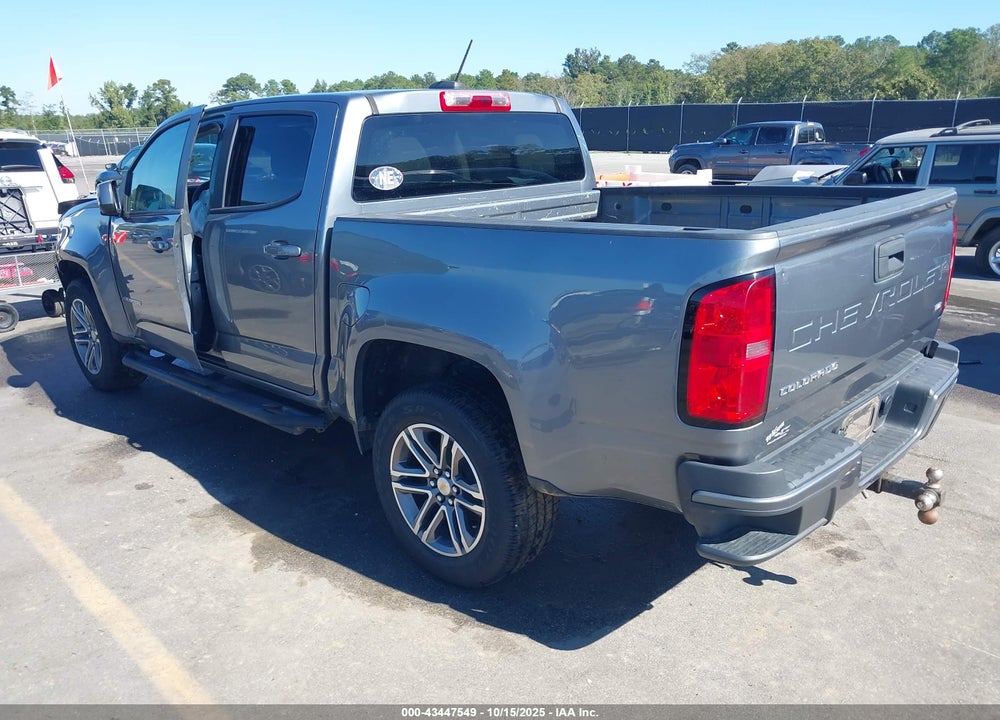 2022 CHEVROLET COLORADO VIN: 1GCGSBEN0N1218272