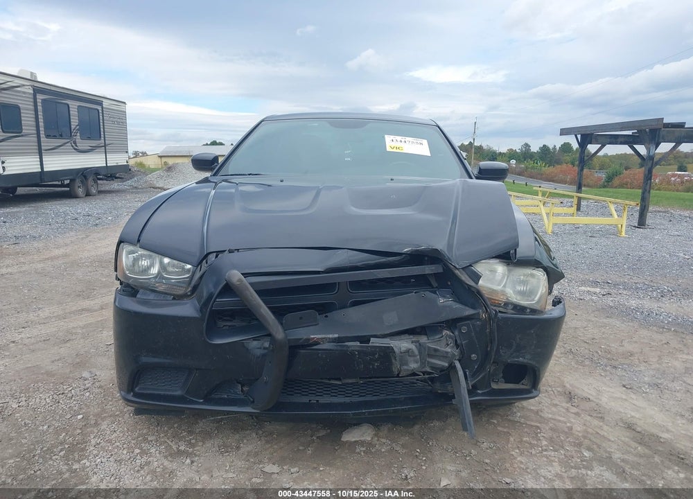 2014 DODGE CHARGER POLICE VIN: 2C3CDXAG2EH346628