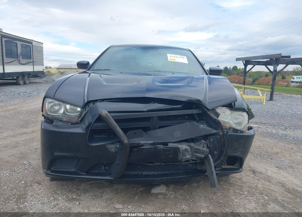 2014 DODGE CHARGER POLICE VIN: 2C3CDXAG2EH346628