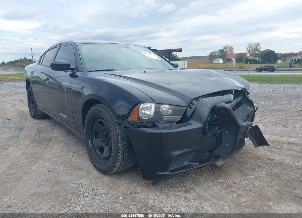 2014 DODGE CHARGER POLICE VIN: 2C3CDXAG2EH346628