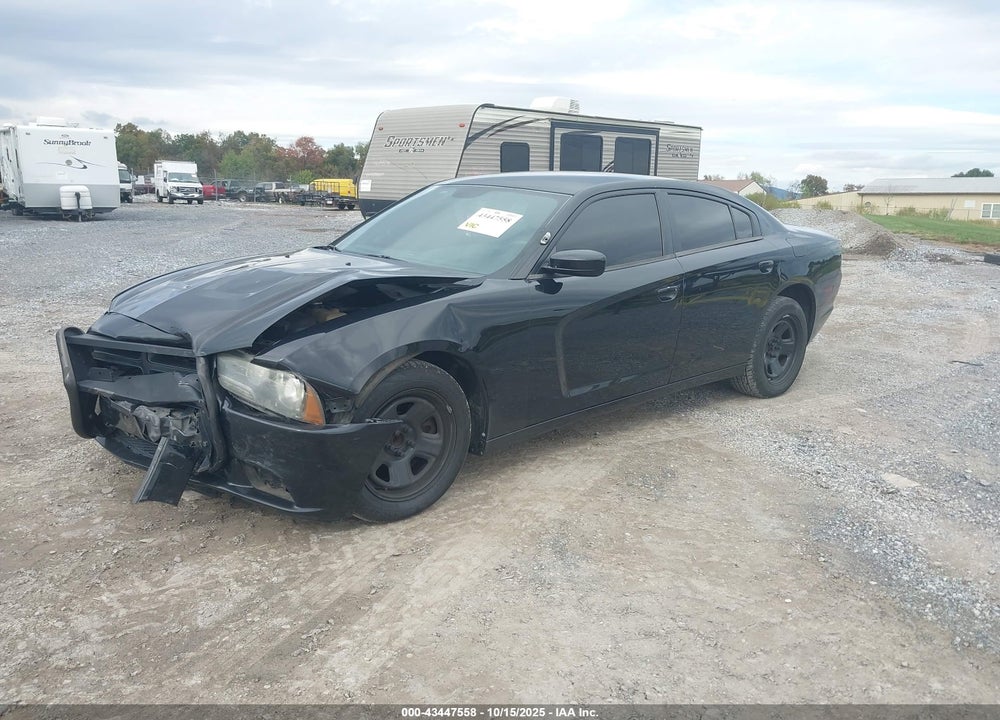 2014 DODGE CHARGER POLICE VIN: 2C3CDXAG2EH346628