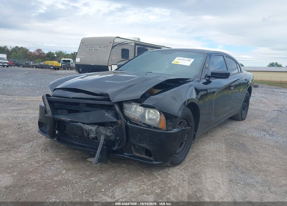 2014 DODGE CHARGER POLICE VIN: 2C3CDXAG2EH346628