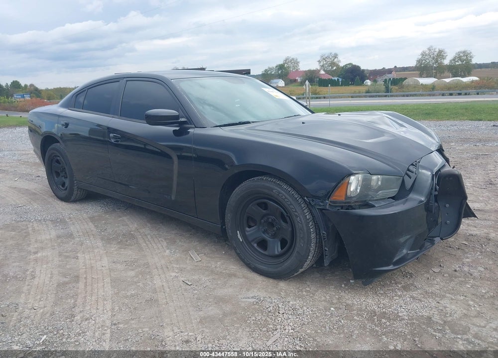 2014 DODGE CHARGER POLICE VIN: 2C3CDXAG2EH346628