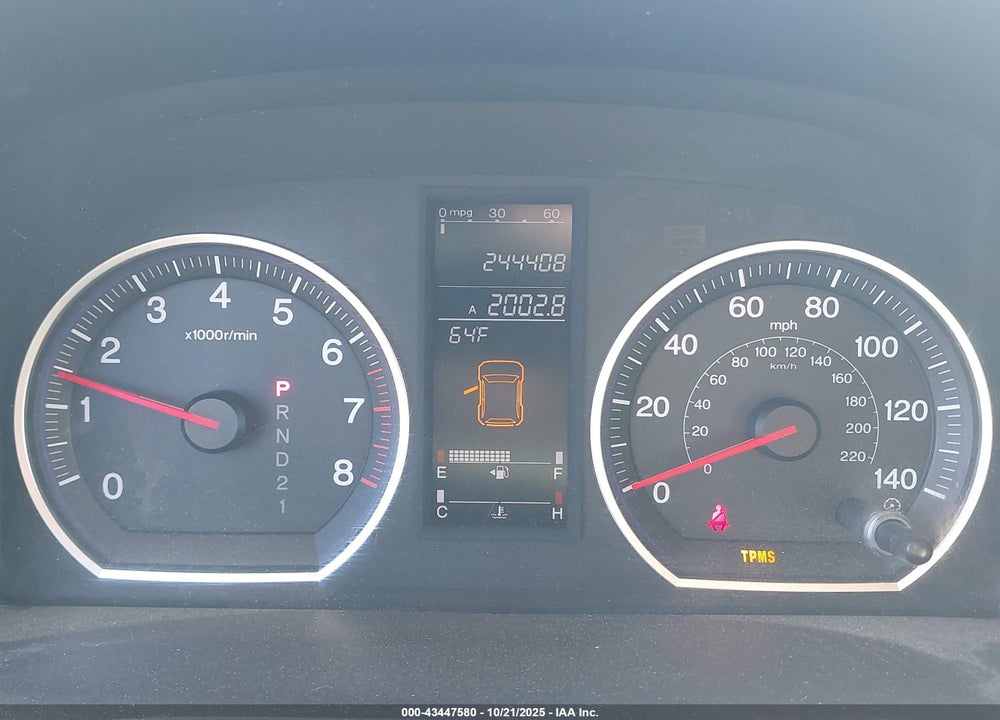 2008 HONDA CR-V EX VIN: JHLRE48558C036375