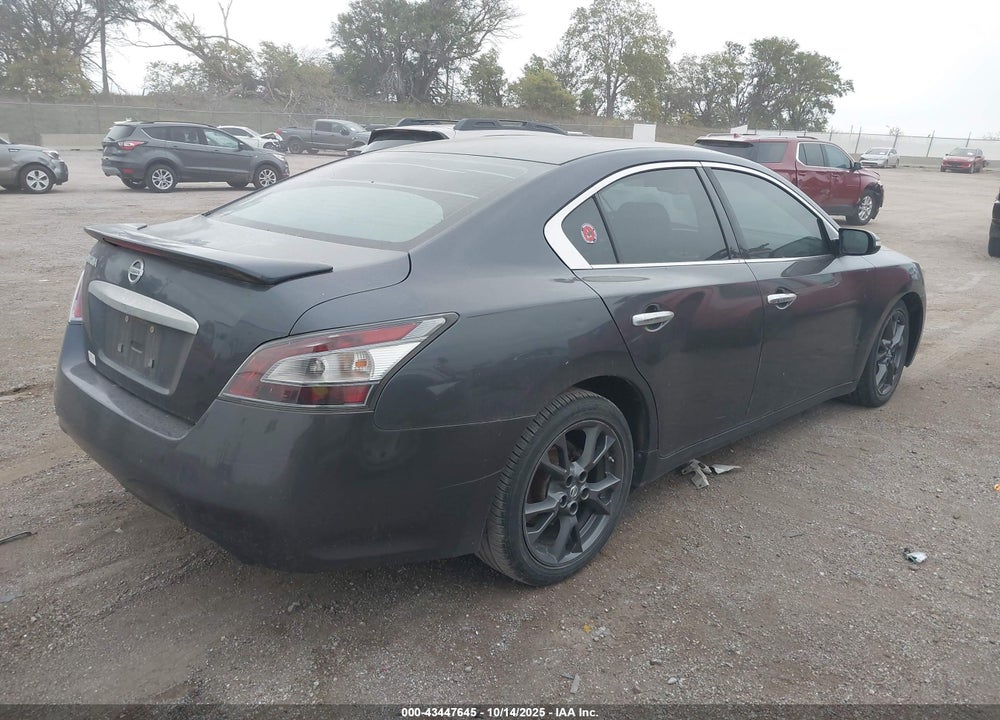 2012 NISSAN MAXIMA VIN: 1N4AA5AP8CC830695