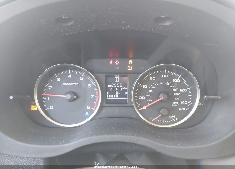 2017 SUBARU CROSSTREK 2.0I PREMIUM VIN: JF2GPABCXHH253946