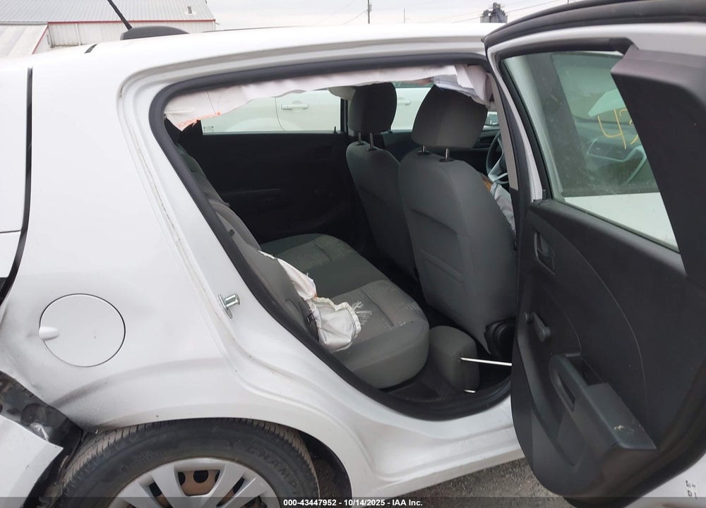 2017 CHEVROLET SONIC LT AUTO VIN: 1G1JG6SH7H4160363