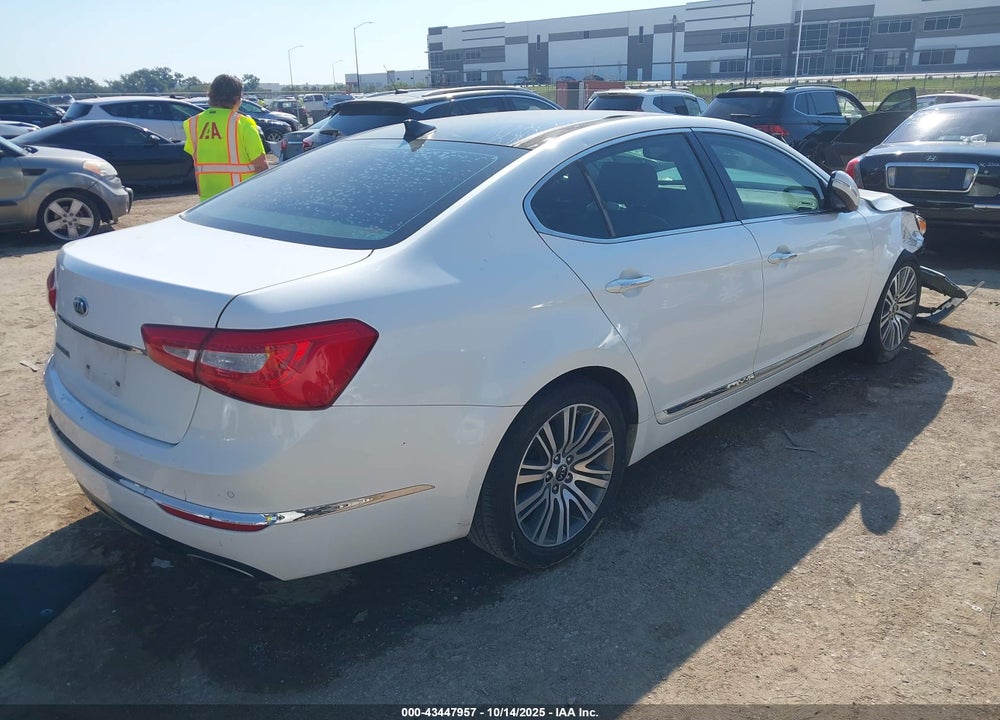 2016 KIA CADENZA PREMIUM VIN: KNALN4D73G5214214