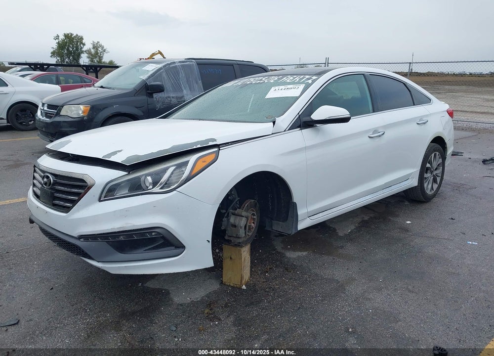 2015 HYUNDAI SONATA LIMITED 2.0T VIN: 5NPE34AB1FH239279