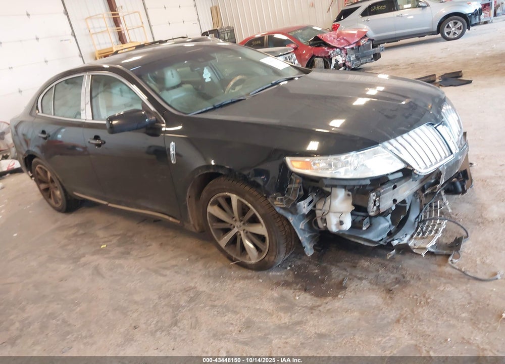 2012 LINCOLN MKS VIN: 1LNHL9DR1CG802085