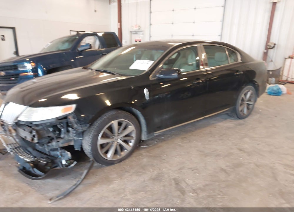 2012 LINCOLN MKS VIN: 1LNHL9DR1CG802085