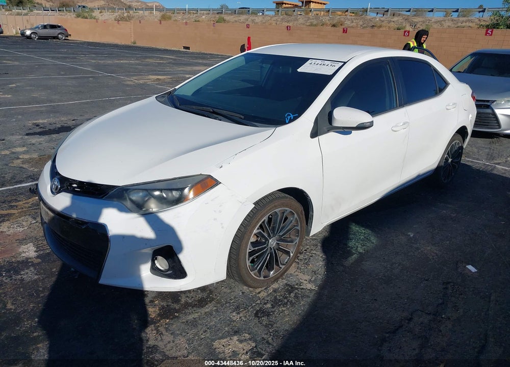 2015 TOYOTA COROLLA S PLUS VIN: 5YFBURHE2FP321196