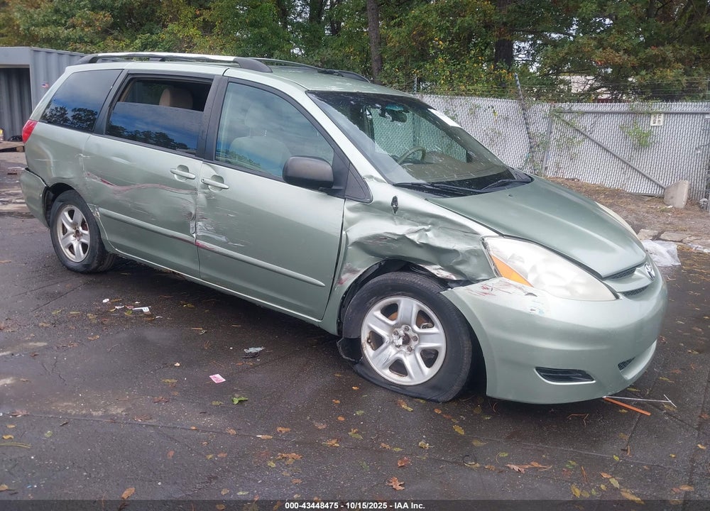 2008 TOYOTA SIENNA LE VIN: 5TDZK23C98S148269