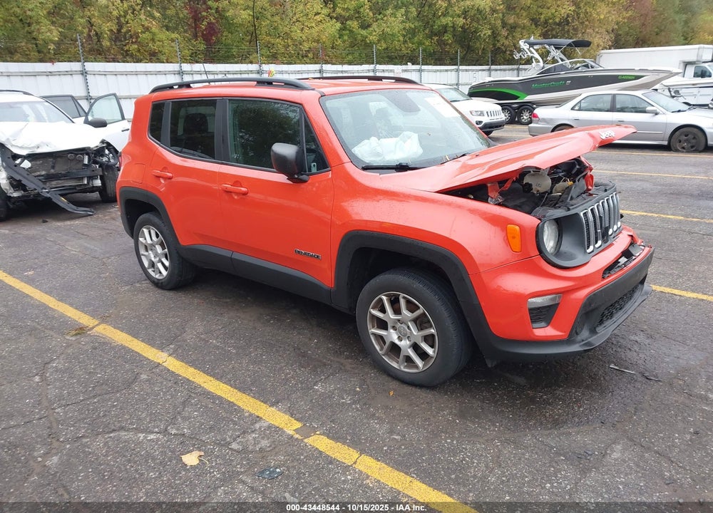 2019 JEEP RENEGADE SPORT 4X4 VIN: ZACNJBAB8KPK04036