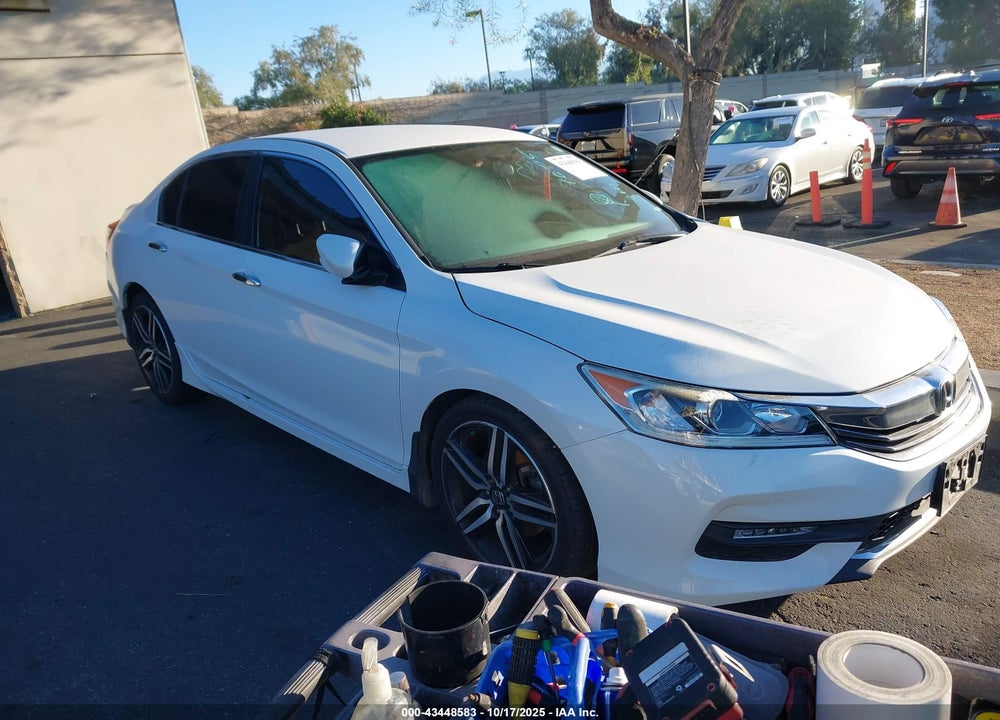 2017 HONDA ACCORD SPORT VIN: 1HGCR2F59HA291087