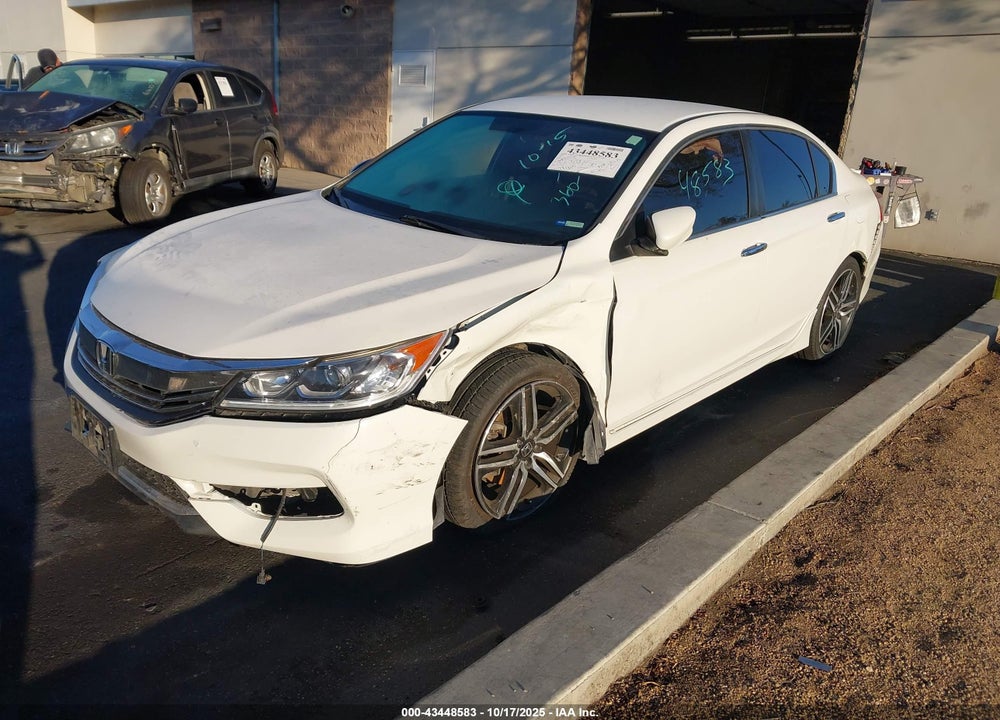 2017 HONDA ACCORD SPORT VIN: 1HGCR2F59HA291087