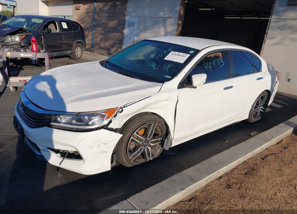 2017 HONDA ACCORD SPORT VIN: 1HGCR2F59HA291087