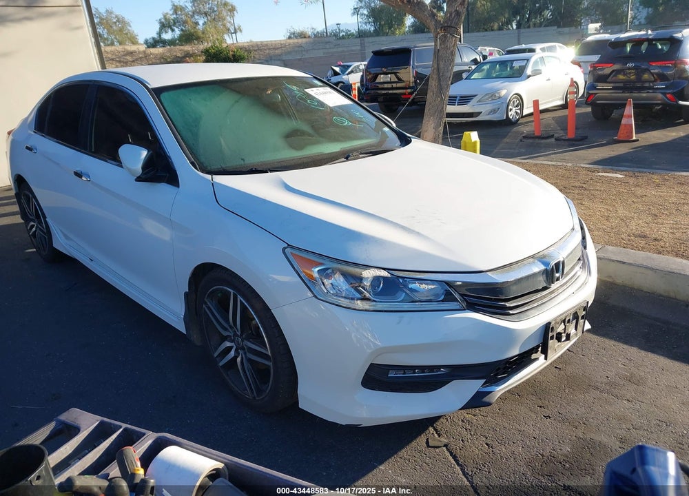 2017 HONDA ACCORD SPORT VIN: 1HGCR2F59HA291087