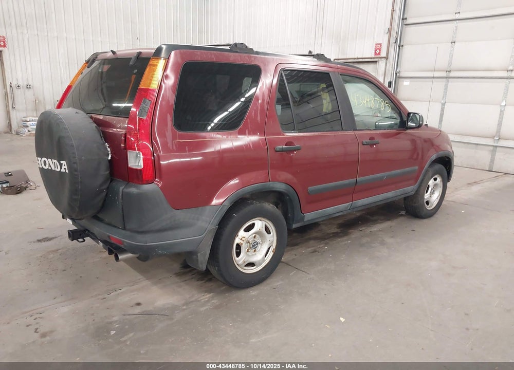 2003 HONDA CR-V LX VIN: SHSRD68473U103484