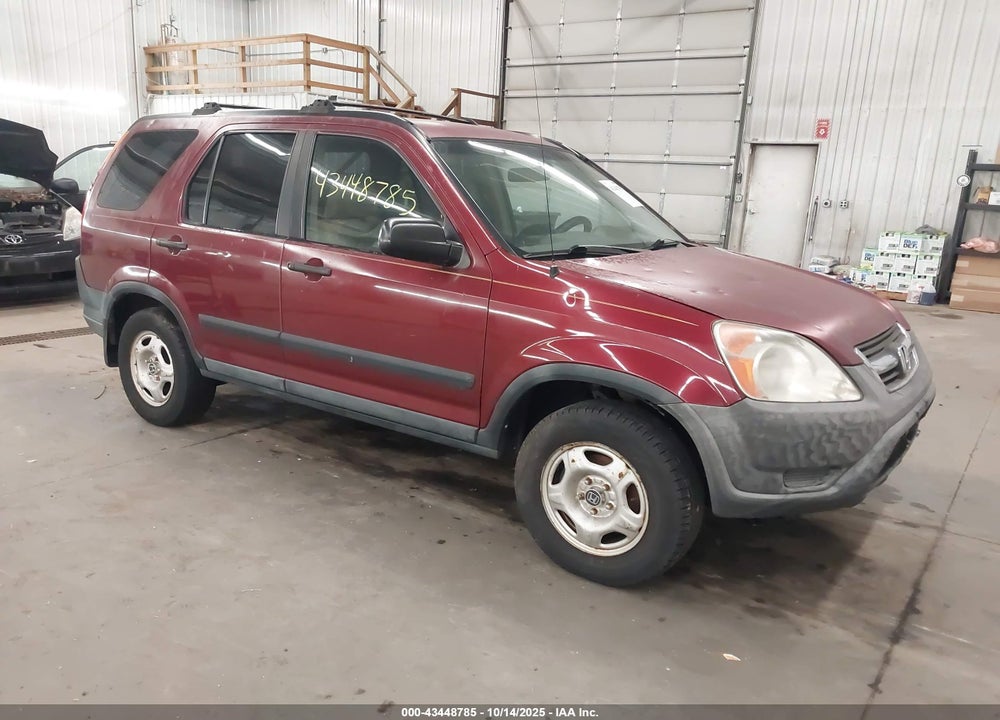 2003 HONDA CR-V LX VIN: SHSRD68473U103484