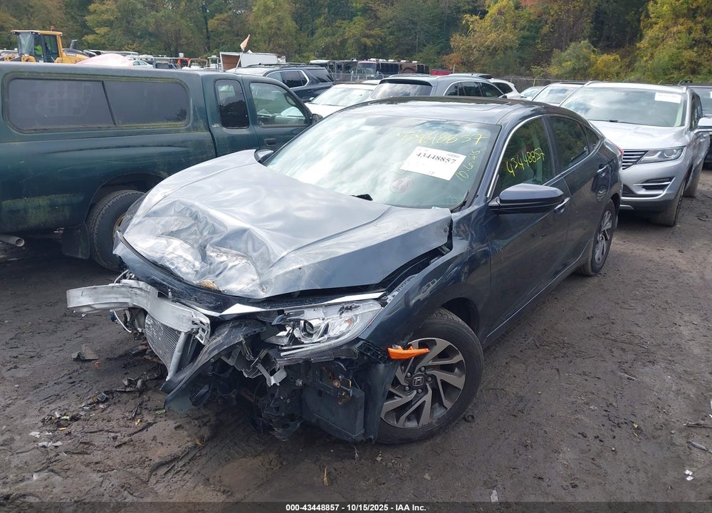 2017 HONDA CIVIC VIN: 19XFC2F74HE233528
