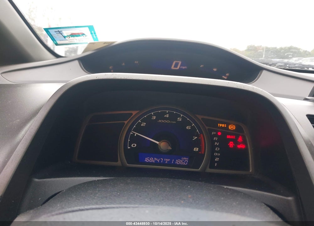 2008 HONDA CIVIC VIN: 1HGFA16568L084658