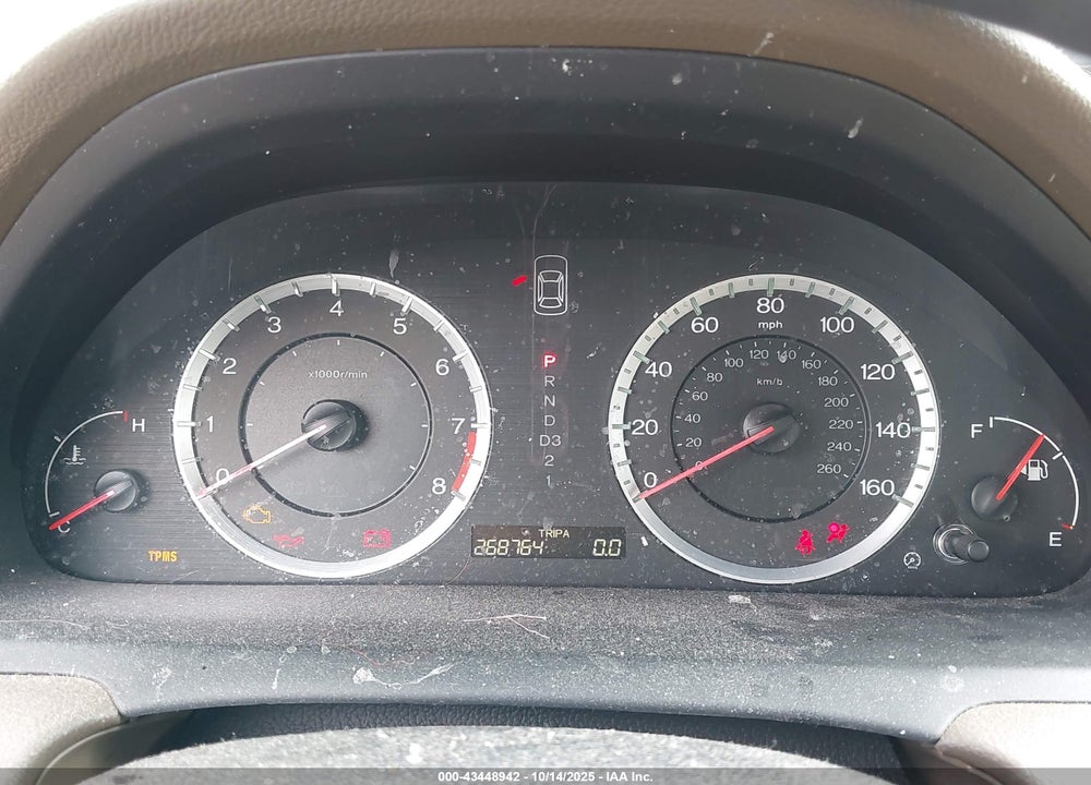2008 HONDA ACCORD 2.4 EX VIN: 1HGCP26728A006348