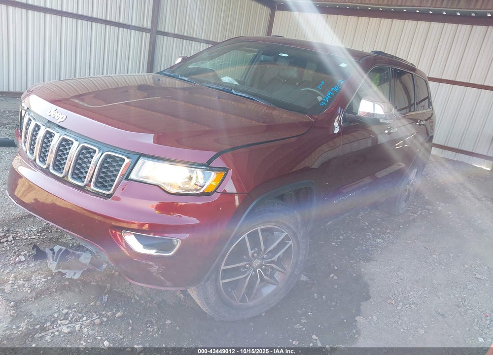 2018 JEEP GRAND CHEROKEE LIMITED 4X4 VIN: 1C4RJFBG1JC446594