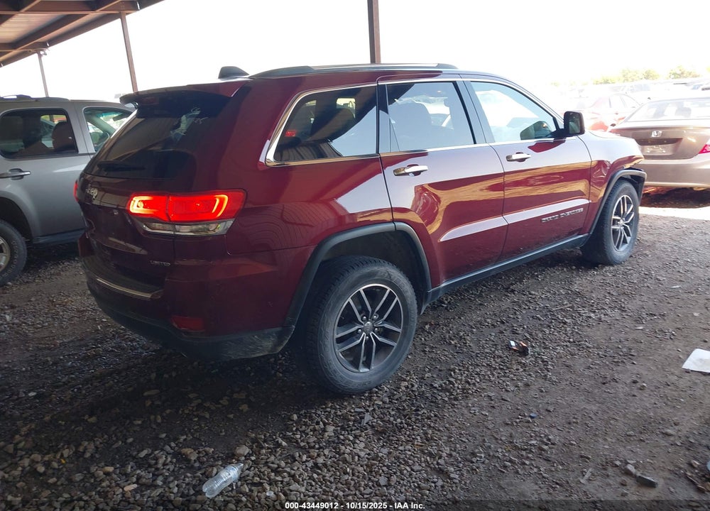 2018 JEEP GRAND CHEROKEE LIMITED 4X4 VIN: 1C4RJFBG1JC446594