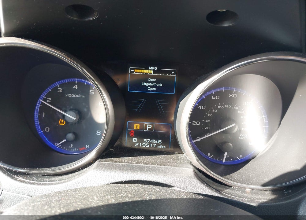 2015 SUBARU OUTBACK VIN: 4S4BSANCXF3319520