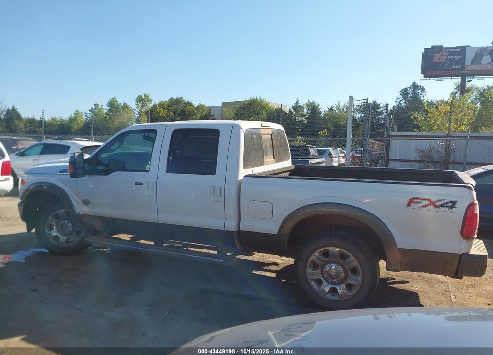 2015 FORD F-250 LARIAT VIN: 1FT7W2BT7FED15289