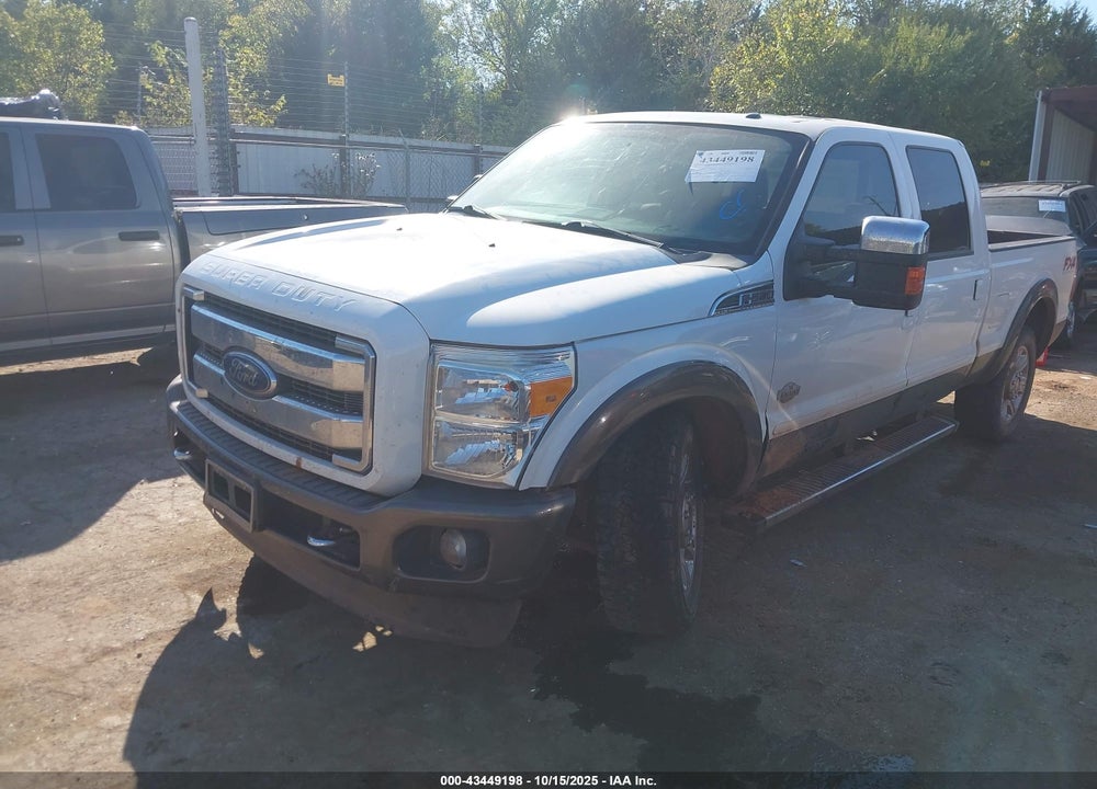 2015 FORD F-250 LARIAT VIN: 1FT7W2BT7FED15289