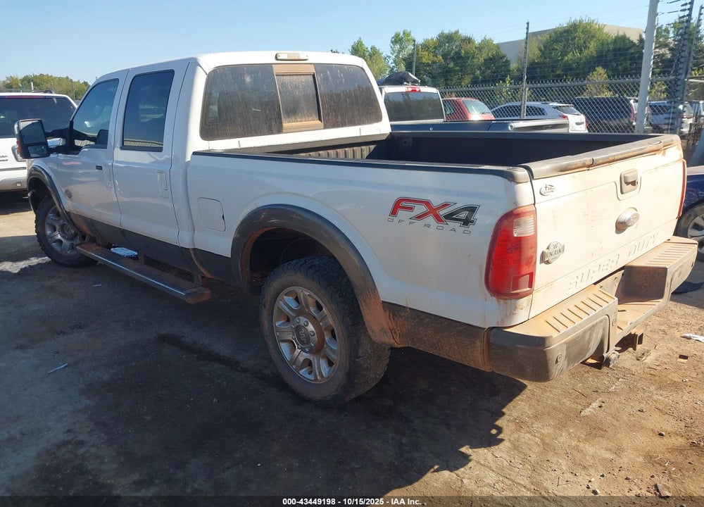 2015 FORD F-250 LARIAT VIN: 1FT7W2BT7FED15289