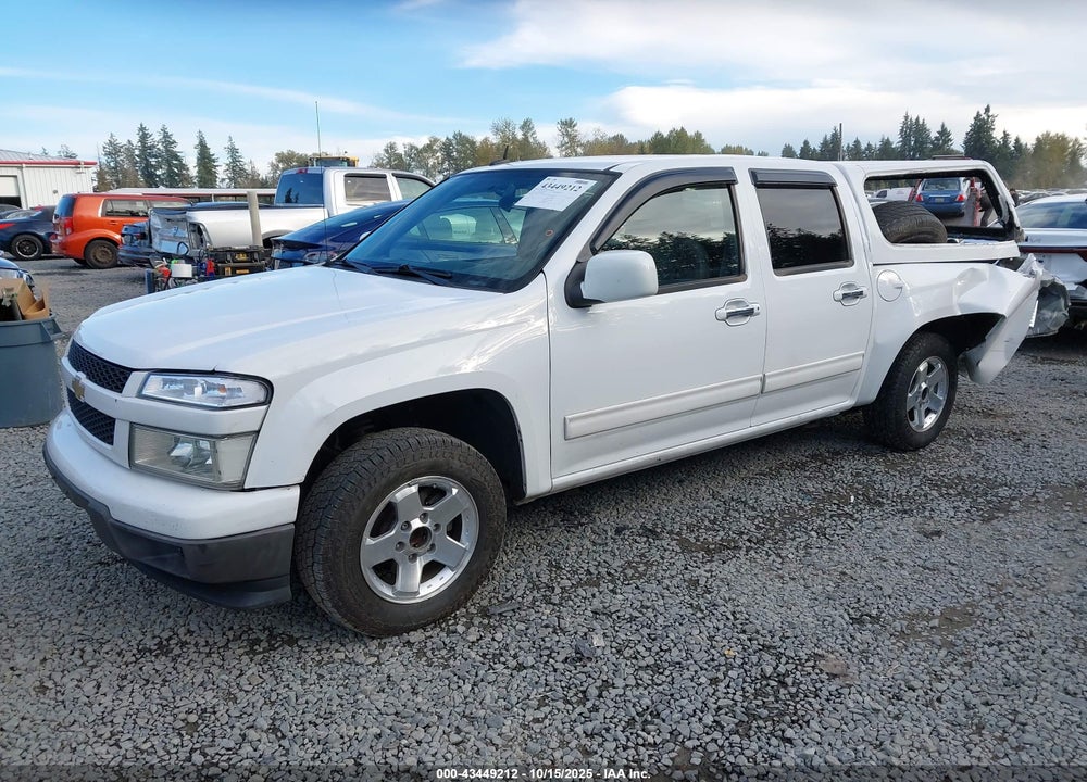 2012 CHEVROLET COLORADO 1LT VIN: 1GCDSCFE8C8102040