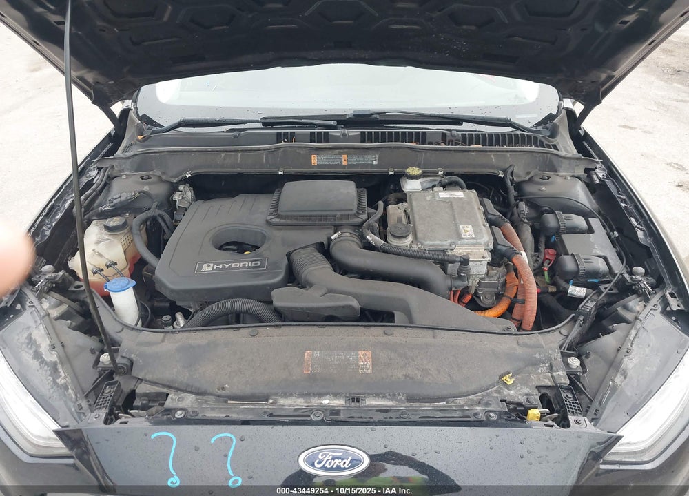 2019 FORD FUSION HYBRID SE VIN: 3FA6P0LU4KR110630