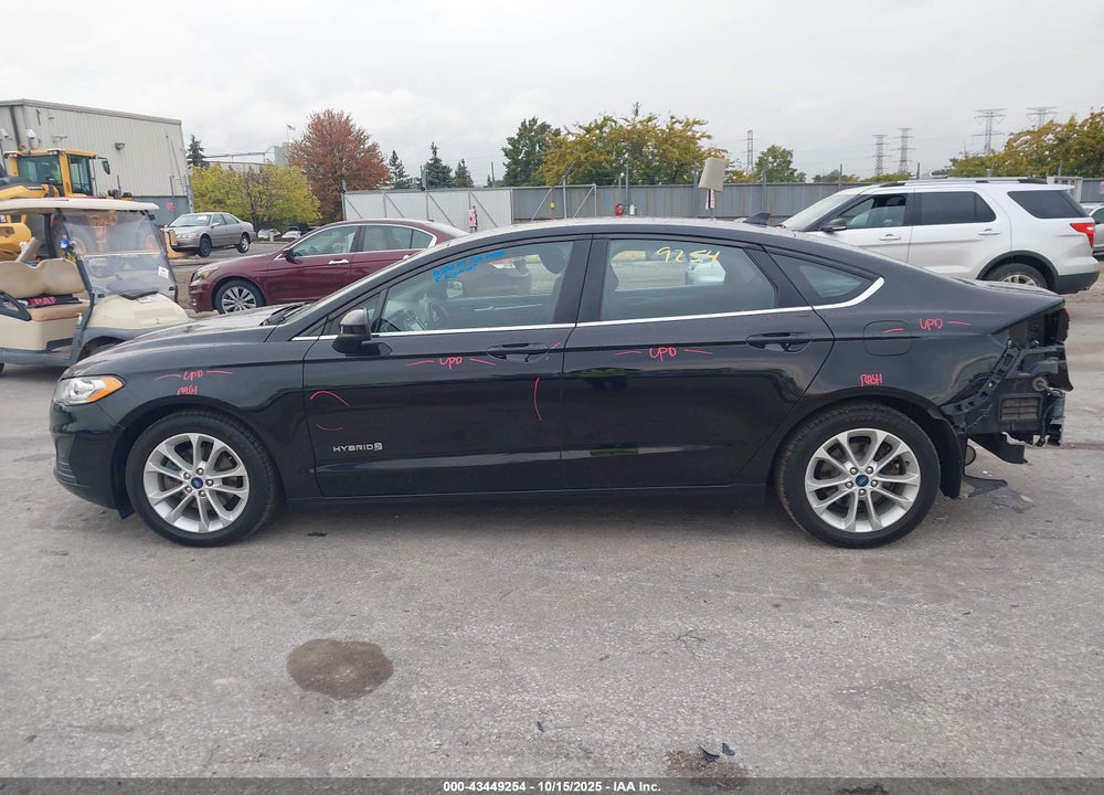 2019 FORD FUSION HYBRID SE VIN: 3FA6P0LU4KR110630