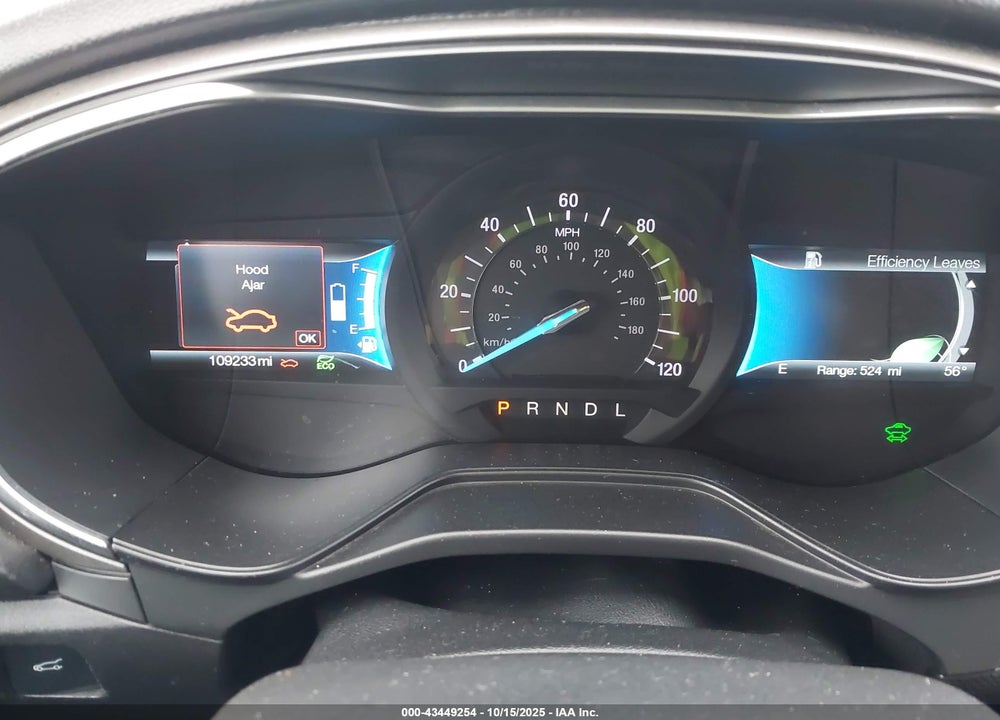 2019 FORD FUSION HYBRID SE VIN: 3FA6P0LU4KR110630